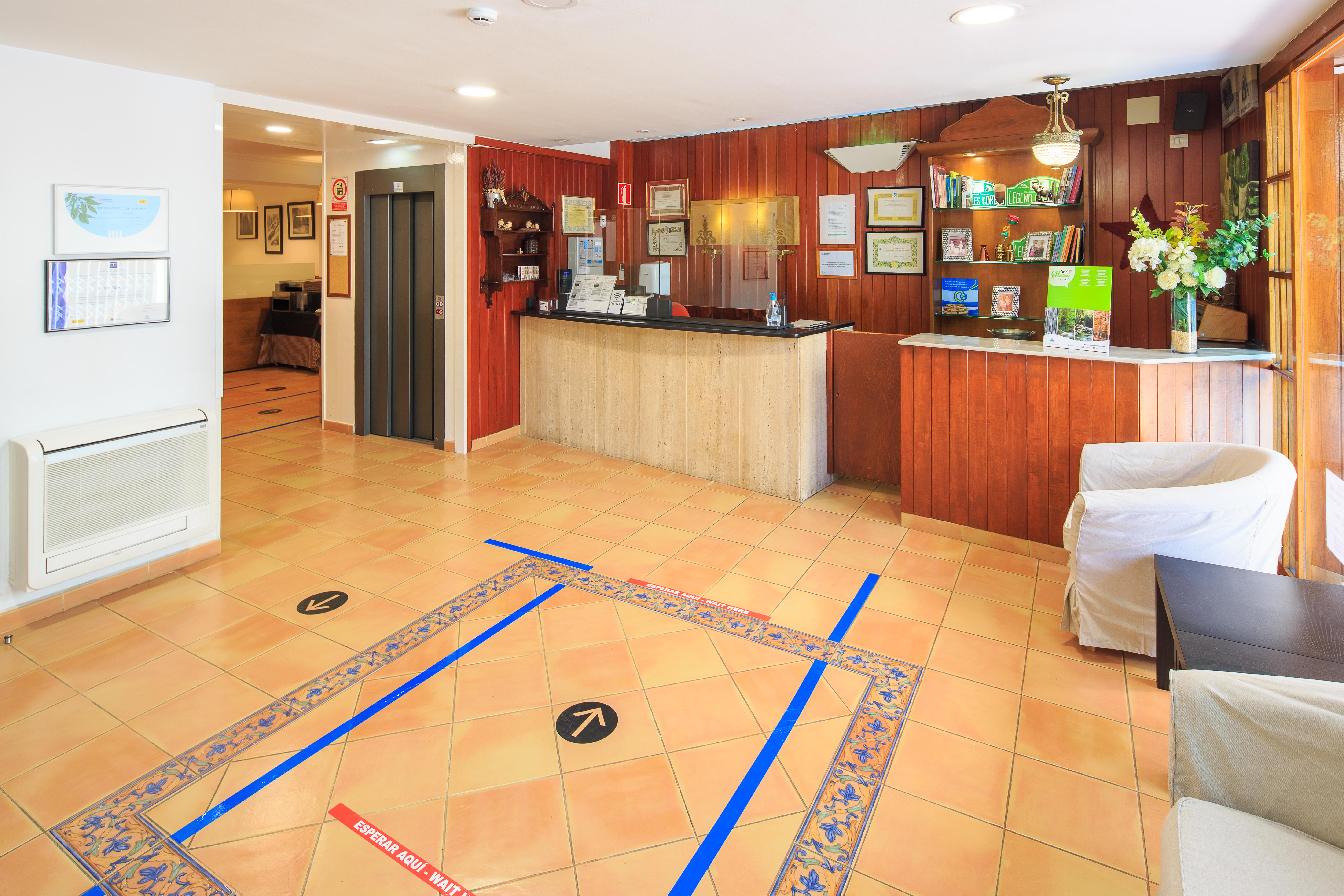 Hotel Ripoll Sant Hilari Sacalm Bagian luar foto