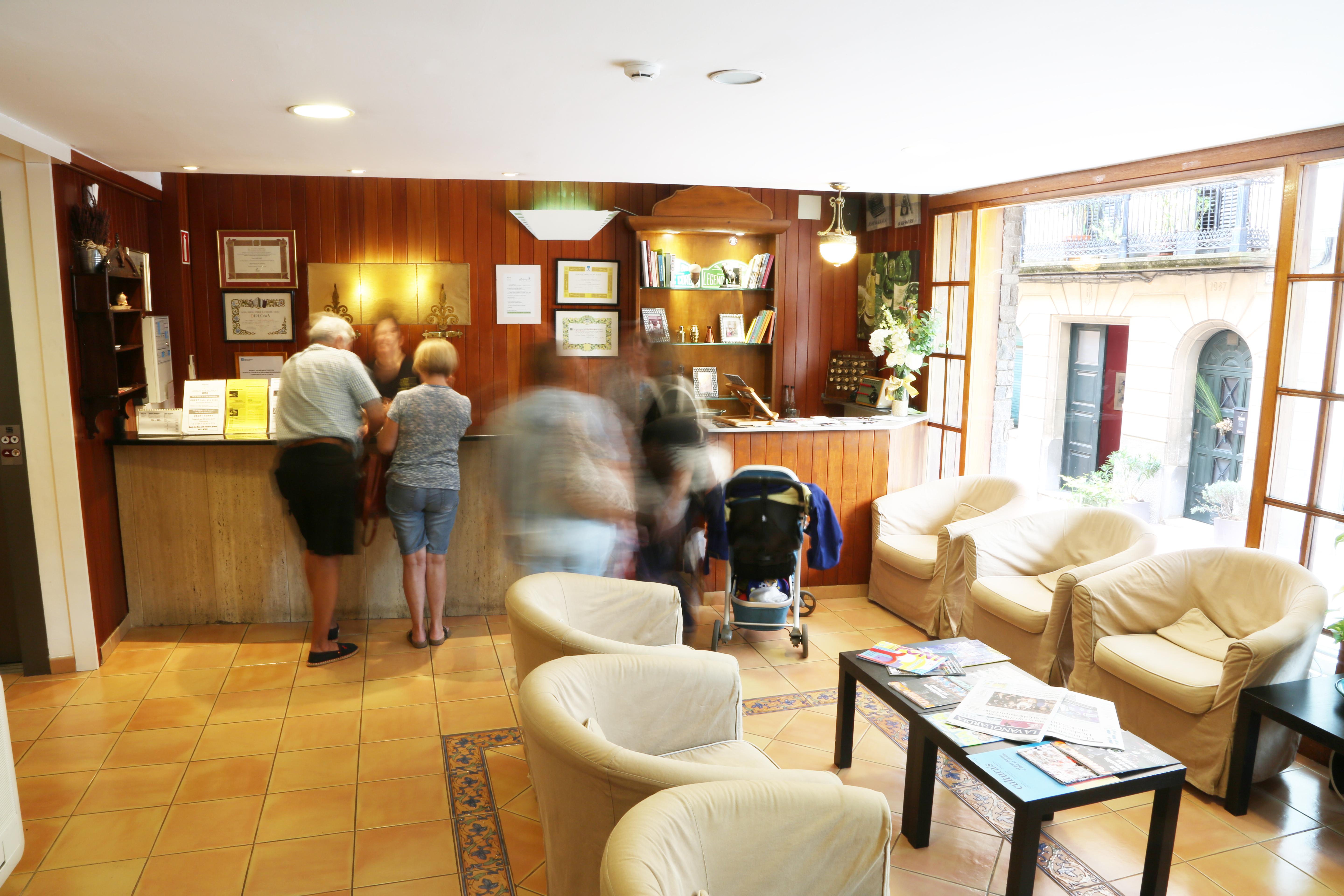 Hotel Ripoll Sant Hilari Sacalm Bagian luar foto
